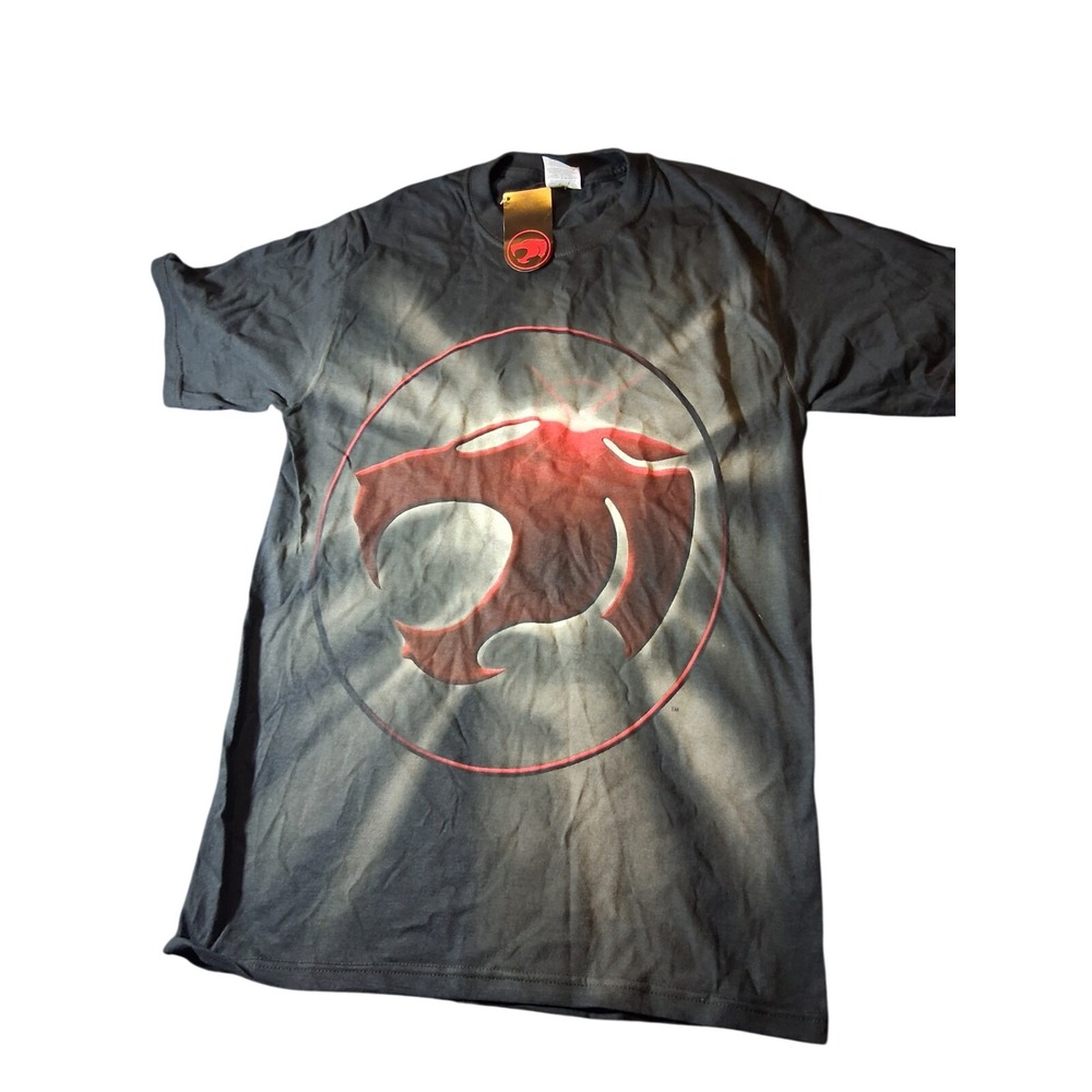 Vintage Thundercats Shirt Mens Small Y2K T-Shirt Cartoon Big Print Deadstock